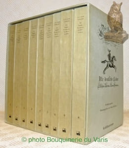 Des Knabe Wunderhorn. Alte deutsche Lieder. Studienausgabe. Herausgegeben von Heinz Rölleke. 9 Bände.