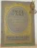 Pages d’Art. Revue Mensuelle Suisse Illustrée. Mars 1923. Sommaire du numéro de Mars 1923: Cercle des Arts et des Lettresa, XXVe anniversaire de sa ...