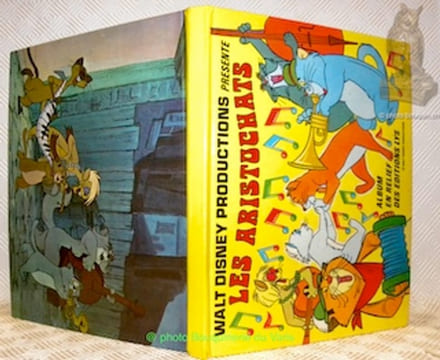 Walt Disney Productions présente Les Aristochats. Album en relief des Editions Lys.. Anonyme.