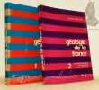 Géologie de la France. Volume I: vieux massifs et grands bassins sédimentaires, avec 138 figures. Volume II : les chaines plissées du cycle alpin et ...