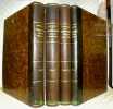 Formularium legale practicum fori ecclesiastici opus. Editio tertia romana cum supplemento novissimo. 4 Volumes complets.. Monacelli, Francisci ...