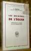 Les origines de l'Eglise. Christianisme et judaïsme aux deux premiers siècles. Collection Bibliothèque historique.. Goppelt, L.