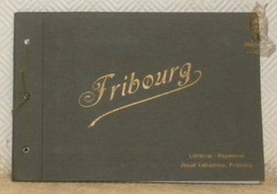 Fribourg. Album de 12 cartes postales.