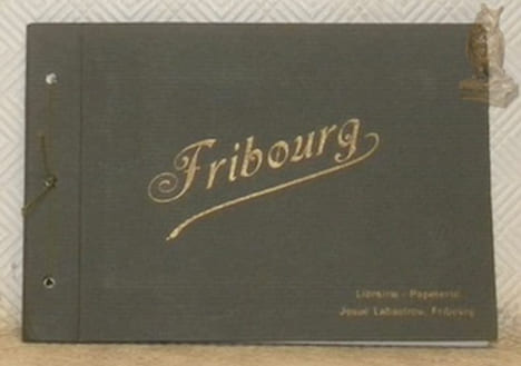 Fribourg. Album de 12 cartes postales.. Anonyme.