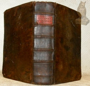 Chronique d’Einsidlen; ou Histoire de l’Abbaye Princière, de la Sainte Chapelle, et du Pélerinage de Notre-Dame des Hermites, Avec Un récit des principaux Miracles que Dieu y a faits & des Graces singulières qu’il y a accordées par l’intercession de la Sainte Vierge. Dédié à Madame Louise de France. Par une Religieux Capitulaire à Einsidlen. 2 Parties reliées en 1 volume.