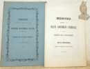 Mémoire adressé à la Haute Assemblée Fédérale par le Comité de l’Assemblée du Peuple Fribourgeois, tenue à Posieux le 24 Mai 1852.Discours prononcé ...