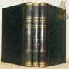 Histoire du Canton de Fribourg. 3 Tomes complets. . BERCHTOLD, Dr (Jean).