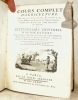 Cours complet d’Agriculture Théorique, Pratique, Economique, et de Médecine Rurale et Vétérinaire : ou Dictionnaire Universel d’Agriculture. Par une ...