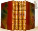 La chartreuse de Parme. Compositions de Frédéric Bourdin gravées à l’eau-forte par Omer Bouchery. 4 Volumes complets. Collection Petite Bibliothèque ...