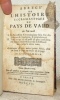 Abregé de l’Histoire ecclesiastique du Pays de Vaud où l’on void I. La Succession Chronologique & la Vie des Evêques de Lausanne, & généralement II. ...