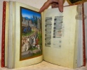 Les Très Riches Heures du Duc de Berry. Fac-similé et volume de commentaires.. Limbourg, les Frères. - Cazelles, Raymond. - Rathofer, Johannes.