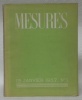 MESURES. 15 avril 1937 – 3e année N° 1.Sommaire : Claudel - Ungaretti - L.-P.Fargue - A.Remizov - P.J.Jouve - A.Breton - P.Eluard, etc.. 