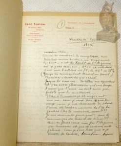 Lettres à Lou. Introduction d’André Rouveyre avec en frontispice un linoleum original d’Henri Matisse.