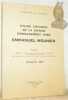 Etude critique de la notion d'engagement chez Emmanuel Mounier. Th&egrave;se.. ZAZA, Noureddine.