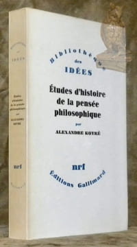 Etudes d'histoire de la pensée philosophique. Collection Bibliothèque des idées.. KOYRE, Alexandre.