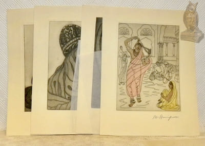 Seul vers l'Asie. Quatre ans en camion automobile. Avec cinquante-deux dessins en noir, une carte, vingt-cinq illustrations en héliogravure et quatre eaux-fortes originales de l’auteur.