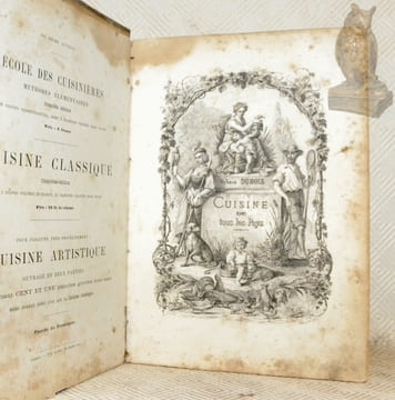 Cuisine de tous les Pays. Etudes cosmopolites avec 392 dessins composés pour la démonstration dont trois planches gravées hors texte. Troisième ...