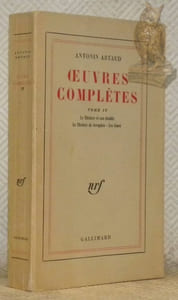 Oeuvres complètes, tome IV. Le Théâtre et son double. Le Théâtre de Séraphin. Les Cenci.