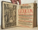 Exegetisches Prediger-Lexicon. Ersten Theils.. G&uuml;hling, Johann Friedrich.