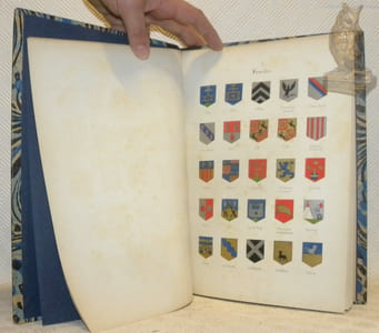 Armorial historique du Canton de Fribourg. Avec la collaboration de A. de Mandrot.