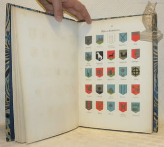 Armorial historique du Canton de Fribourg. Avec la collaboration de A. de Mandrot.