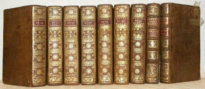 Le spectacle de la Nature, ou entretiens sur les particularités de l’Histoire Naturelle qui ont paru les plus propres à rendre les Jeunes-Gens curieux, & à leur former l’esprit. Tomes I à VIII en 9 volumes (complets).