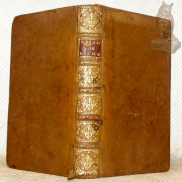 Abregé de l’essay de Monsieur Locke, sur L’entendement humain, traduit de l’anglais par Mr. Bosset. Nouvelle édition.. LOCKE.
