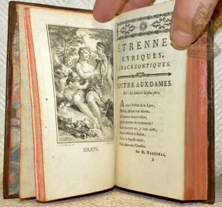 Etrennes Lyriques, Anacréontiques, Pour l’Année 1781, Présentées à Madame la Comtesse de Provence.