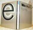 ECAL - Typographie. We make fonts. Ecole cantonale d’art de Lausanne. Haute Ecole d’Art et de Design Lausanne.. Collectif.
