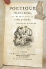 Poetique Françoise. 2 Volumes.. Marmontel.