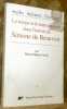 Le temps et le transcendant dans l’oeuvre de Simone de Beauvoir. Collection Etudes littéraires françaises 67.. Halpern-Guedj, Betty.