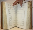 Journal manuscrit des années d’étude d’Alfred Bonzon de janvier 1891 à février 1895.. (Bonzon, Alfred).