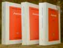 Journal 1949-1962. Journal 1963-1977. Journal 1978-1999. (3 Volumes).. DELVAILLE, Bernard.
