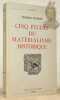 Cinq études du matérialisme historique. Collection Théorie.. Balibar, Etienne.
