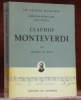 Claudio Monteverdi. Préface de Roland-Manuel. Collection Les grands musiciens.. LE ROUX, Maurice.