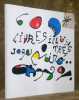 Joan Miro, 60 livres illustrés. Exposition 17 mai 1979 - 28 juillet 1979. Galerie Patrick Cramer, Genève.. MIRO, Joan.