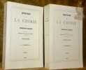 Histoire de la chimie. Deuxième édition, revue et augmentée. 2 Volumes.. Hoefer, Ferdinand.