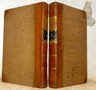 Chronologie des Comtes de Genevois. Contenant celle des Evêques - Princes, & les faits relatifs à la Constitution Politique & au Gouvernement de la Ville Impériale et République de Genève, depuis son Origine jusqu’à l’établissement de la Réformation en l’Année 1535. tome premier et tome second.