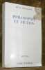 Philosophie et fiction. Les itinéraires de la pensée. Collection Lettera.. SCHAERER, Rene.