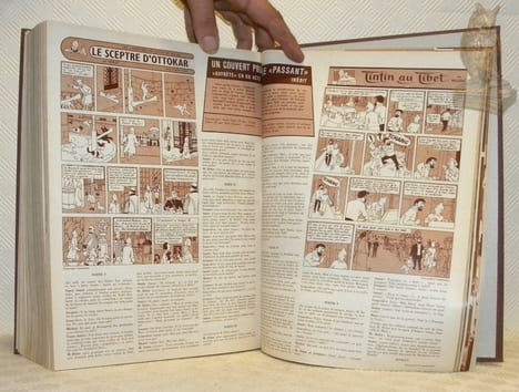 L’Echo Illustré. 29e Année, 1958. Numéros 1 à 52. (Complet). (Le Rayon du Mystère. L’éruption du Karamako, deuxième épisode, par Hergé et Les ...