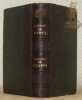 3 Titres reliés ensemble. 1. Les fleurs idylles, suivies de poésies diverses. Seconde édition. Paris, 1817, chez P. E. Janet, 9 planches en couleurs. ...