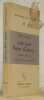 Telle était Soeur Katrei... Traité et Sermons. Traduit par A. Mayrisch Saint-Hubert. Collection Documents Spirituels, 9.. Maître ECKHART.