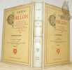 Château de Chillon. 2 Volumes reliés ensembles.Tome 1 : la chapelle, le donjon, le bâtiment du trésor. 3 conférences de A. Naef, architecte du ...