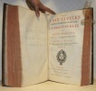 Les loix civiles dans leur ordre naturel, le droit public, et legum delectus. Nouvelle edition. Revuë, corrigée & augmentée du Troisième & Qautrième ...