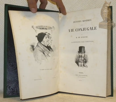 Petites misères de la vie conjugale. Illustrées par Bertall.. BALZAC, H. de.