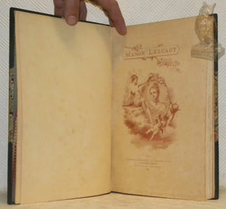 Histoire de Manon Lescaut et du Chevalier des Grieux. Préface de Guy de Maupassant. Illustrations de Maurice Leloir.