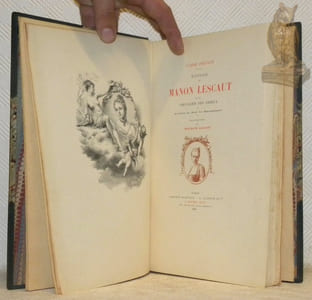Histoire de Manon Lescaut et du Chevalier des Grieux. Préface de Guy de Maupassant. Illustrations de Maurice Leloir.