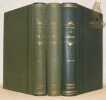 Le Léman. Monographie limnologique. Tome premier, tome second et tome troisième. (3 Volumes, complet).. FOREL, F.-A.