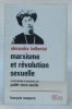 Marxisme et révolution sexuelle. Textes choisis et pésentés par Judith stora-sandor.. KOLLONTAÏ, Alexandra.