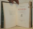Jettatura. Compositions et gravures de François Courboin.. GAUTIER, Théophile.